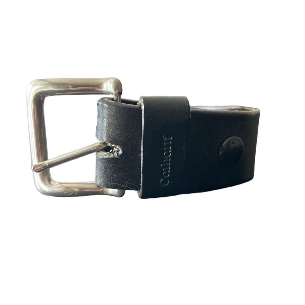 Black Leather Carhartt Belt